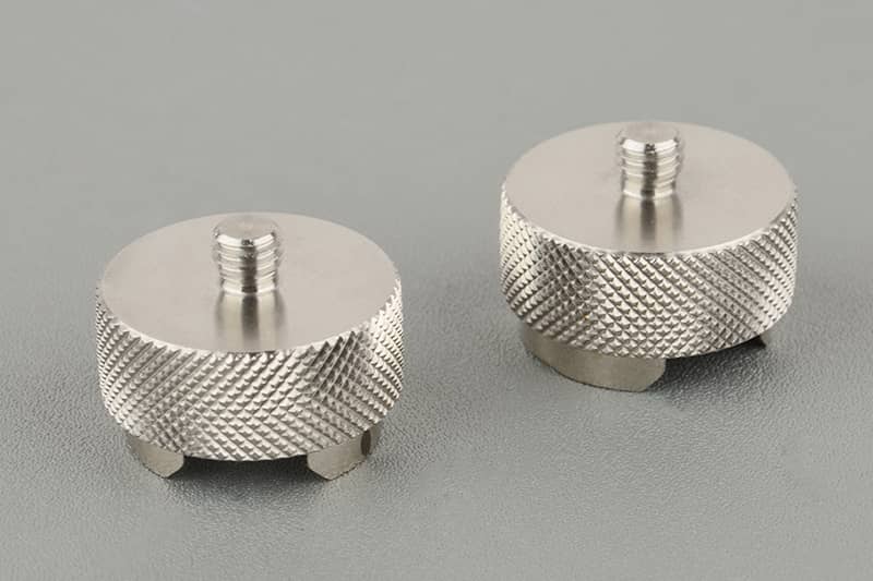D25mm Sensor magnetic  pot with external metric thread M6*5mm and two foot , stainless steel housing