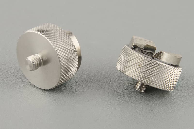 D25mm Sensor magnetic  pot with external metric thread M6*5mm and two foot , stainless steel housing
