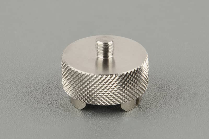 D25mm Sensor magnetic  pot with external metric thread M6*5mm and two foot , stainless steel housing