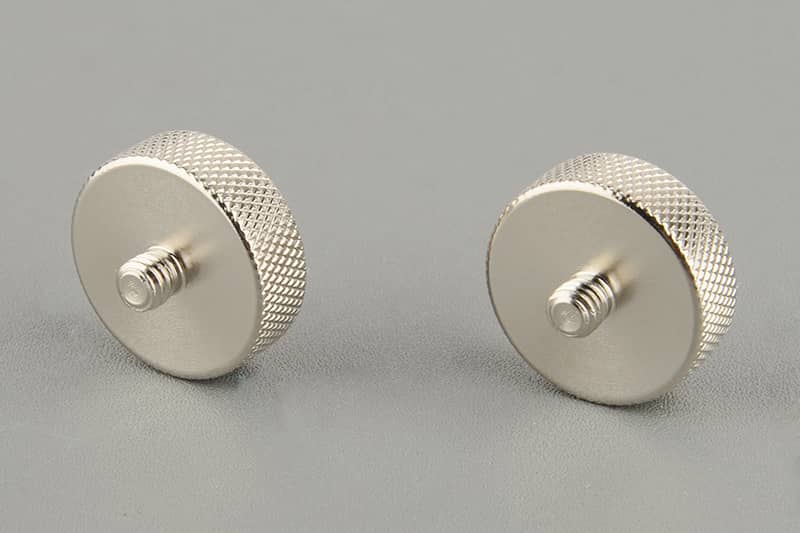 D25mm Sensor magnetic  pot with external thread 1/4''-28*5mm and two foot