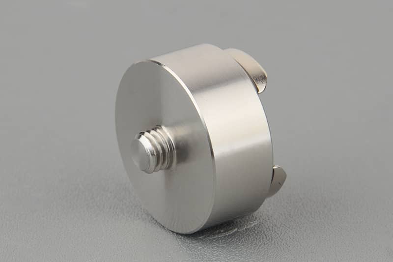 D25mm Wind Turbine Vibration Sensor magnetic pot with external thread 1/4''-20*5mm and two foot , stainless steel housing